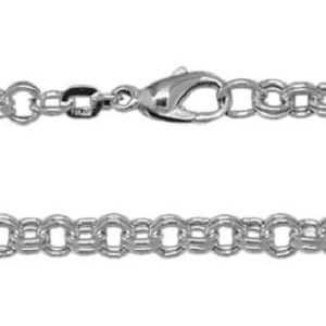 Twin Cable Charm Bracelet